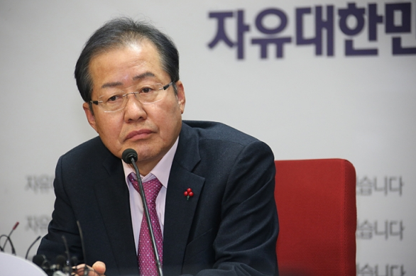 사진 : 한국당 홍준표 대표 / 출처 : 자유한국당