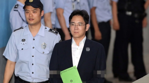 지난 5일 2심 재판에 출석하는 이재용 삼성부회장 / 사진=SBS 뉴스 캡쳐