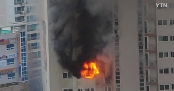 대구 아파트 화재 (사진=YTN)