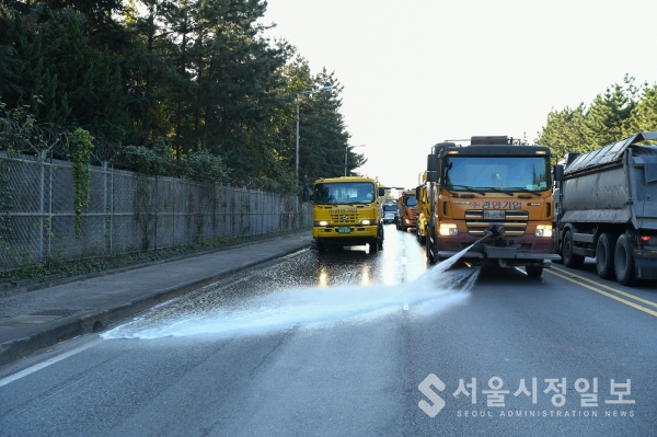 도로 비산먼지 저감 Clean-Road 활동