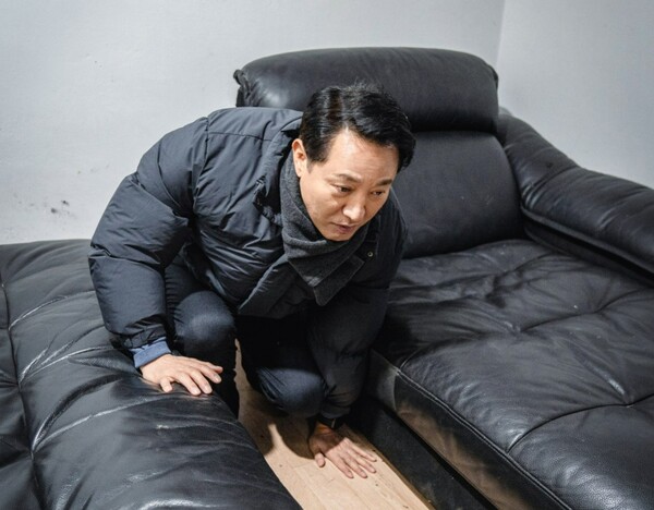 지난 12월, 오세훈 서울시장은 서울역 ’희망지원센터‘ 를 현장점검 했었다.   /  사진= 서울시 제공